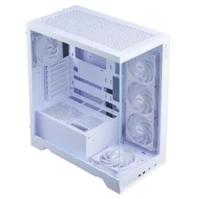ADATA XPG INVADER biela / 2x USB 3.2 / bez zdroja / priehľadná bočnica (INVADERXBTFMT-WHCWW)