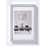 Walther+ design ES040S vymeniteľný fotorámček Formát papiera: 30 x 40 cm strieborná; ES040S