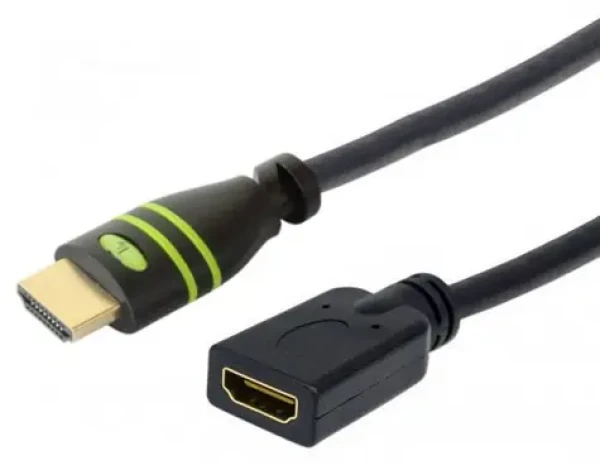 Techly ICOC-HDMI-4-EXT018 čierna / Predlžovací kábel HDMI / s Ethernetom / 4K 30 Hz / 1,8 m (ICOC-HDMI-4-EXT018)