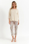 Pyžamo Cana 486 3/4 S-XL vanilka L