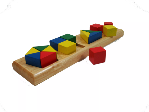 Moyo Montessori Moyo Montessori Farebné tehly, rôzne tvary, veľký rozmer