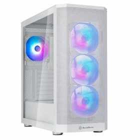 Silverstone FARA 514X biela / ATX / 2x USB-A 3.0 / 1x USB-C 3.0 / 4X 120mm ARGB / bez zdroja / priehľadná bočnica (SST-FA514X-WG)