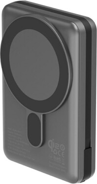 Energea PowerBank indukcyjny Energea MagPac Pro Plus 10000mAh Qi2 Magsafe Sivý