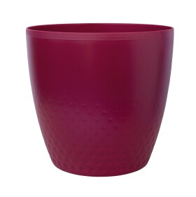 Plastia Obal na kvetináč Perla vínová 14 cm