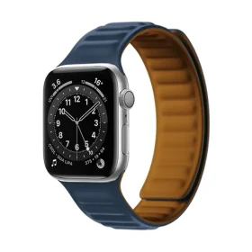 Hurtel Magnetic Strap modrá / Remienok / Pre Apple Watch 38/40 mm / Magnetické zapínanie