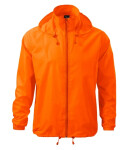 Windy unisex vetrovka neónovo oranžová S