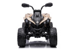 Mamido Mamido Detská elektrická štvorkolka Can-Am Renegade | R/C | 180W | 4x4 | 12V14Ah | EVA béžová