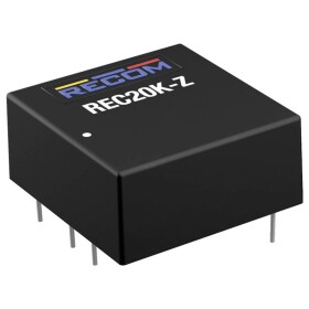 RECOM REC20K-483.3SZ DC / DC menič napätia, DPS 48 V 3.3 V 5 A 16.50 W Počet výstupov: 1 x; REC20K-483.3SZ