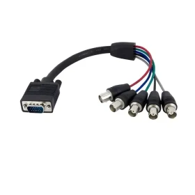 StarTech VGA - 5x BNC monitorový kábel čierna / Prepojovací kábel / 0,3 m (VGABNCMF1)