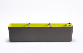 Plastia Samozavlažovací truhlík Berberis antracit/zelená 80 cm