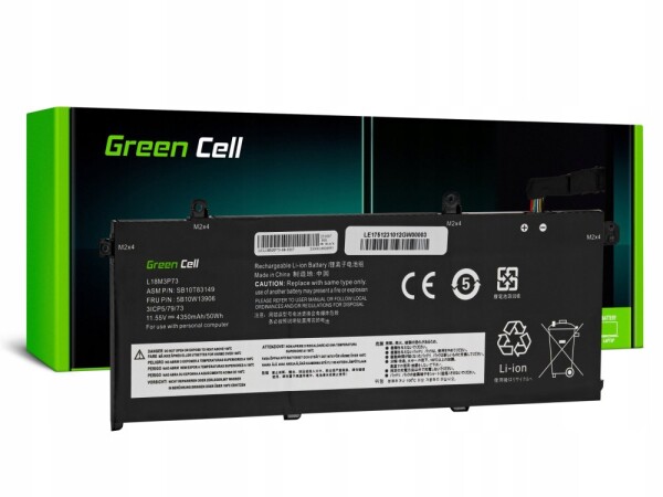 Green Cell GREEN CELL battery L18L3P73 11.55V 4350mAh for Lenovo ThinkPad T490 P43s T14