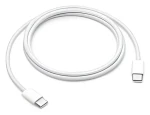 IPhone MW493ZM/A biela / Dátový kábel / USB-C - USB-C / 60 W / 1 m / opletený (57983124064)