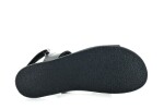 Groundies Juno Black dámske barefoot sandále 41 EUR