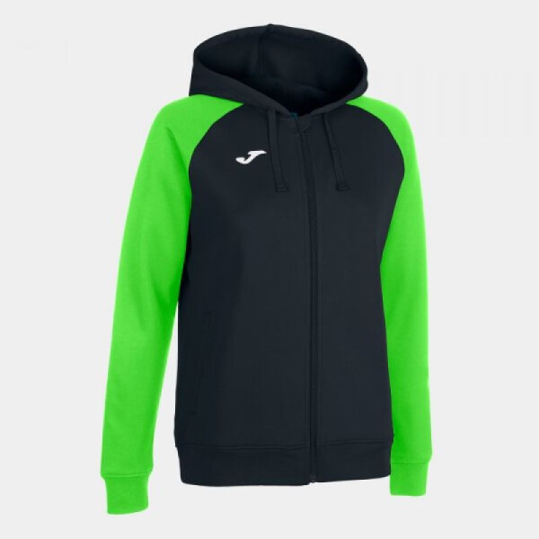Dámska mikina s kapucňou W 901336.117 čierno-zelená - Joma 2XL