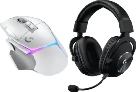 Logitech G502 X PLUS + G Pro X čierna / Herná sada / bezdrôtová myš + headset / 25600 DPI / USB