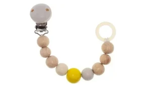 Hess Klips na cumlík Nature žltá / od 0 rokov (HS13723)