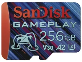 SanDisk GamePlay microSDXC 256 GB / Pamäťová karta / UHS-I / class U3 / čítanie: 190 MB/s / zápis: 130 MB/s (SDSQXAV-256G-GN6XN)