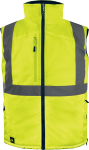 Reflexná zateplená obojstranná vesta Delta Plus FIDJI 3 Farba: Oranžová, Veľkosť: 3XL (FIDJ3HVOR3X)