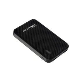 RealPower PB-5000 SE čierna / Powerbanka 5000 mAh / 2x USB USB-C / 5V / 2,4A (415545)