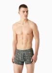 Pánske boxerky 112074 3F508 03348 šedé so vzorom Emporio Armani