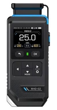 FNIRSI WHD-02 / Merač vlhkosti dreva / kolíkový / 2" displej / 7 režimov merania / USB-C (WHD-02)