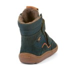 Chlapčenské zimné barefoot topánky TEX WINTER Petroleum Froddo G3160247-3 - 28