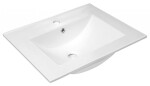 SAPHO - SLIM keramické umývadlo 60x46,5cm, biela 1601-60