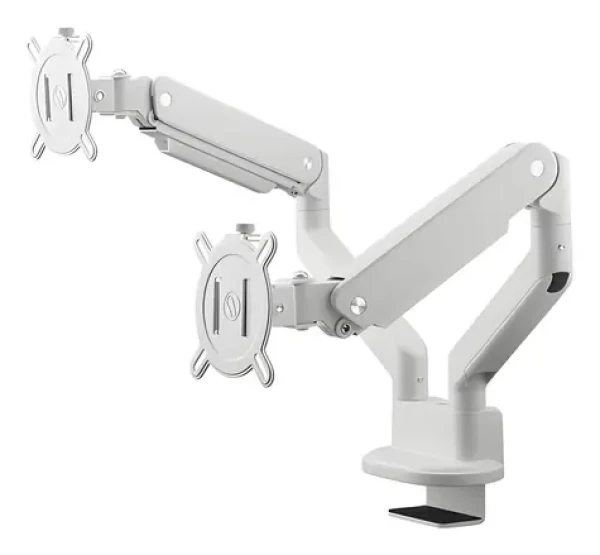 One For All DM4220 biela / Držiak pre monitor / Pre 2 monitory / 13-35" / nosnosť 10 kg (DM4220)