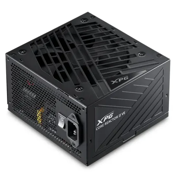 ADATA XPG CORE REACTOR II VO 850W / ATX 3.1 / 850W / modulárny / 80PLUS Gold / aktívny PFC / 120mm ventilátor (COREREACTORIIVE850G-BKCEU)