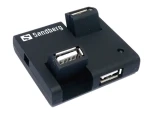 Sandberg USB HUB 4x USB 2.0 čierna (133-67)