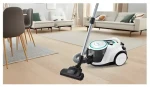 BOSCH Serie 6 BGC41XHYG biela / Bezvreckový vysávač / UltraAllergy filter / 68 dB / rádius 10 m (BGC41XHYG)