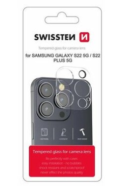 Swissten Ochranné sklo šošoviek fotoaparátu pre Samsung Galaxy S22/S22+ (94500202)