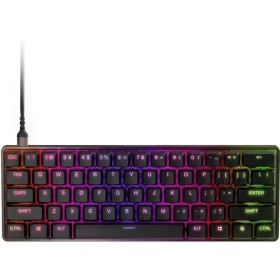 SteelSeries Apex 9 Mini čierna / Herná klávesnica / Mechanická / RGB podsvietenie / US layout (64837)