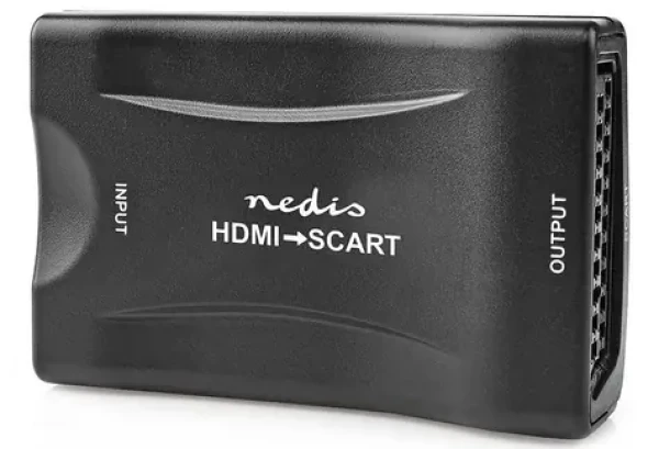 Nedis VCON3461BK prevodník HDMI na SCART / Full HD / 1cestný / 1080p (VCON3461BK)