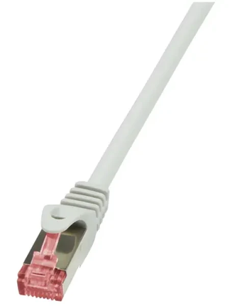LogiLink PrimeLine šedá / Patch kábel / Cat6 / S/FTP / AWG 27/7 / 5 m (CQ2072S)