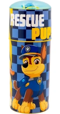 STOR Fľaša na pitie Tlapková patrola 350 ml / Plast Ecozen bez BPA / Protikapkový uzáver (81651)
