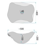 REA - Keramické umývadlo na dosku HM-66TB Handmade ART 50x40 REA-U6324