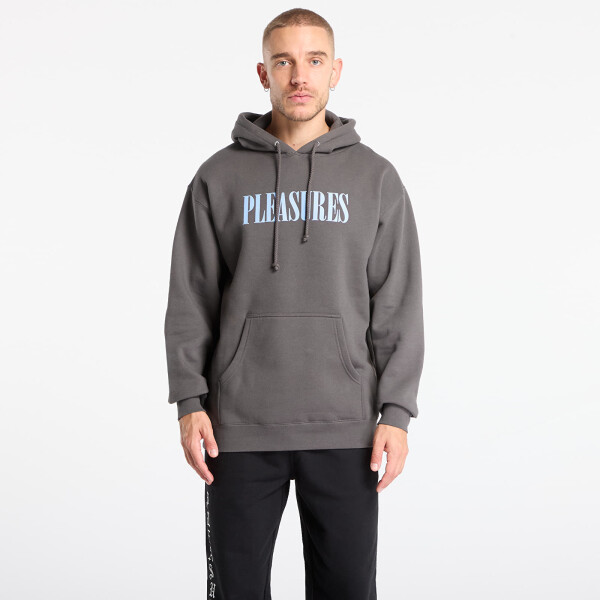 Mikina PLEASURES House Blend Hoodie Charcoal S