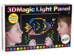 Mamido Kúzelná vzdelávacia svietiaca tabuľa 3D puzzle 180 dielov