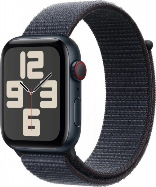 Apple Watch SE GPS + Cellular 40mm Midnight Alu Sport Loop Modrý (MXGA3QF/A)