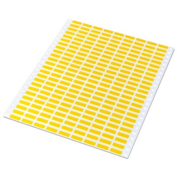 Label sheet for matrix printer BMKD 20X 8 YE 5031692 Phoenix Contact; 5031692