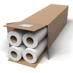 HP Bright White Inkjet Paper 610mmx45.7m / 24" / 90 g-m2 / papier / matný / biela / pre atrament (A6DE5A)