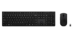 Lenovo Professional Wireless Rechargeable Combo čierna / Bezdrôtový set klávesnice a myši / Bluetooth + 2,4 GHz (4X31R64328)