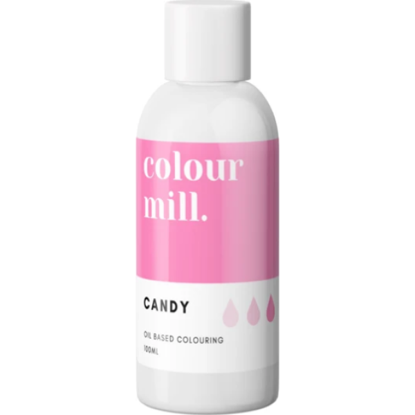 Olejová farba 100 ml vysoko koncentrovaná ružová Candy - colour mill - colour mill