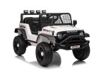 Mamido Mamido Elektrické autíčko Speed Offroad biele | 4x45W | EVA kolesá | 12V 7Ah | EKO koža