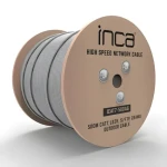 INCA Sieťový kábel Cat7 500 m šedá / Sieťový kábel / S/FTP / 10 Gbit/s / AWG23 (ICAT7-500AG)
