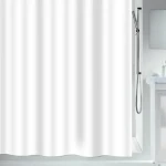 Spirella SECURITAS sprchový záves 180 x 180 cm biely/polyester (7610583191434)