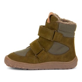 Detská zimná barefoot obuv TEX WINTER Olive, Froddo, G3160233-2, olivová - 32