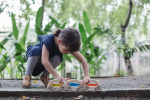 PlanToys PlanToys Auto s vodou - Modré