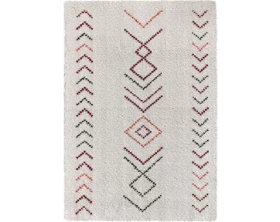 Koberec Boho Indian 120x170 cm, biely%
